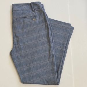 Calvin Klein pants Size 10 blue plaid